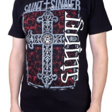 Pánské tričko Red Chapter Saint-Sinner 1126BLK