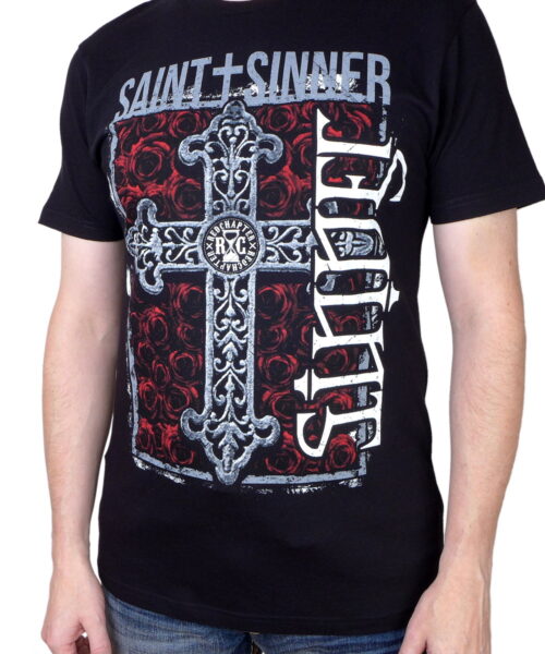 Pánské tričko Red Chapter Saint-Sinner 1126BLK