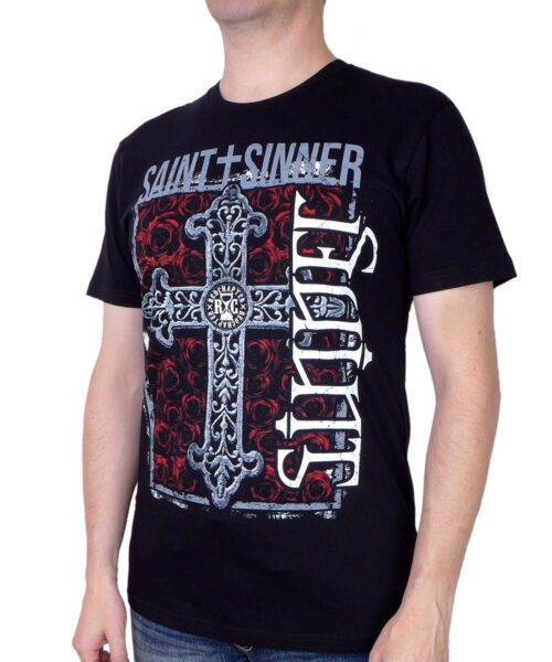 Pánské tričko Red Chapter Saint-Sinner 1126BLK