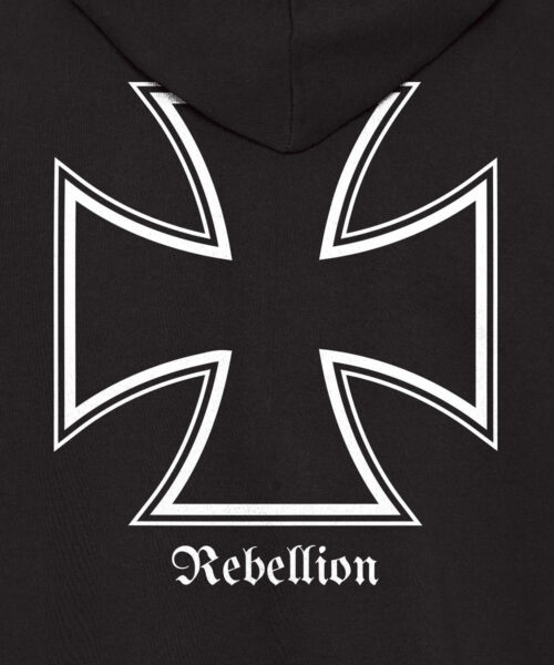 Pánská mikina Elitní Rebel Iron Cross Elitní Rebel