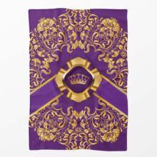 Deka Royal Purple | Kolekce Královská | ElitniRebel.cz